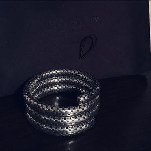 John Hardy Dot Silver Triple Coil (Women / size S)